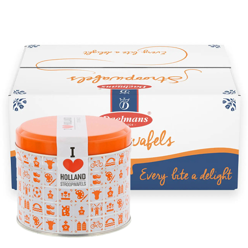 Daelmans - Karamel Stroopwafels in Oranje blik - 9x 230g