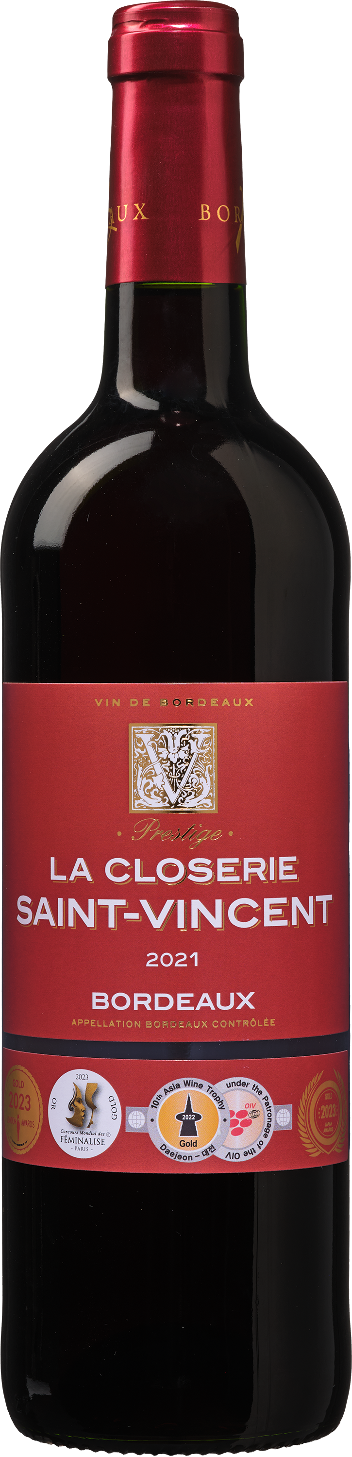 Wijnvoordeel Closerie Saint Vincent Cuvée Prestige Bordeaux - Rood