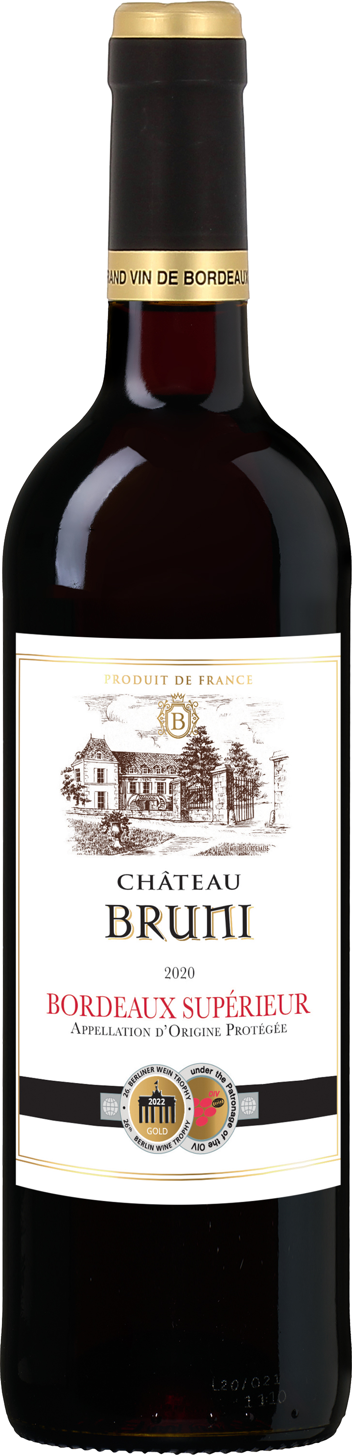 Wijnvoordeel Château Bruni Cuvée Prestige Bordeaux Supérieur - Rood