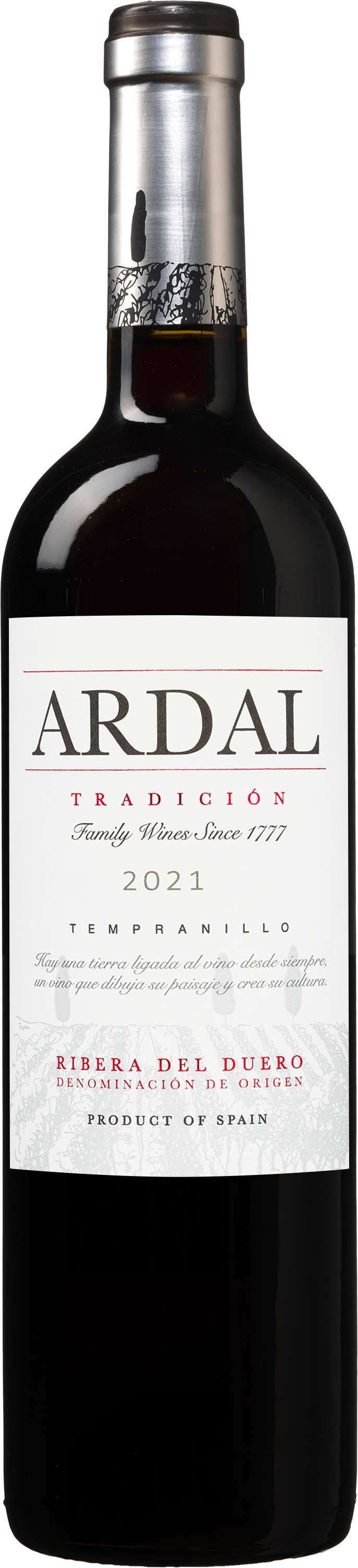 Wijnvoordeel Ardal Tradición Ribera del Duero - Rood