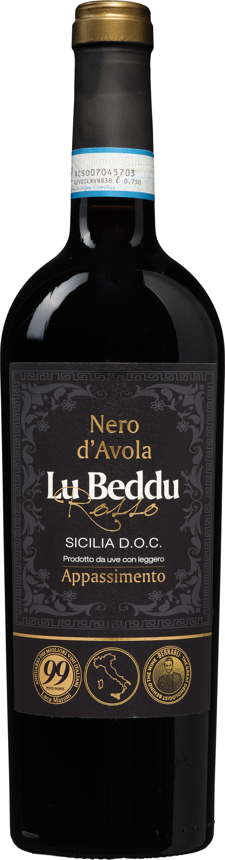 Wijnvoordeel Lu Beddu Nero d&apos;Avola Appassimento Sicilia - Rood