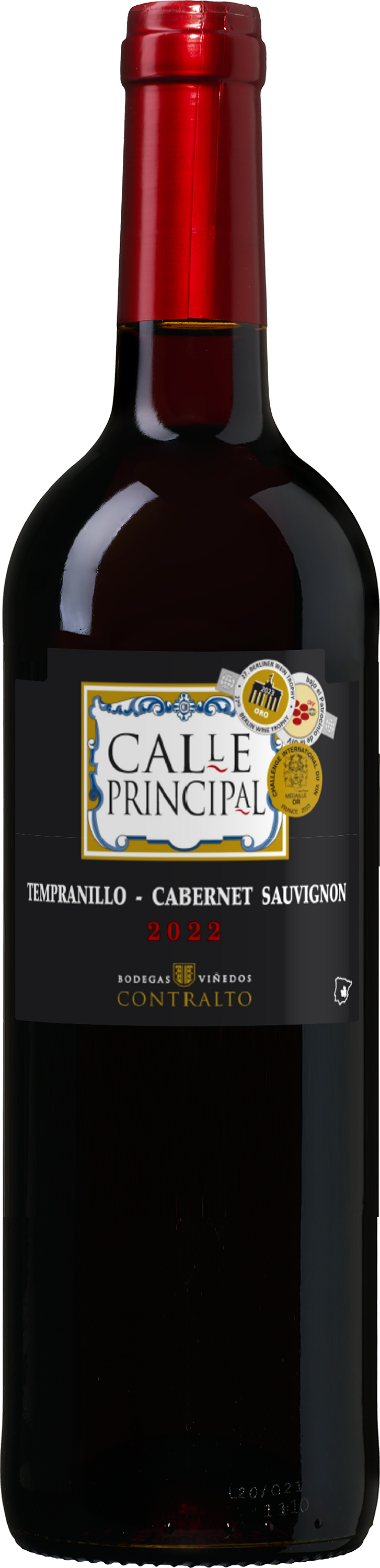 Wijnvoordeel Calle Principal Tempranillo-Cabernet Sauvignon - Rood