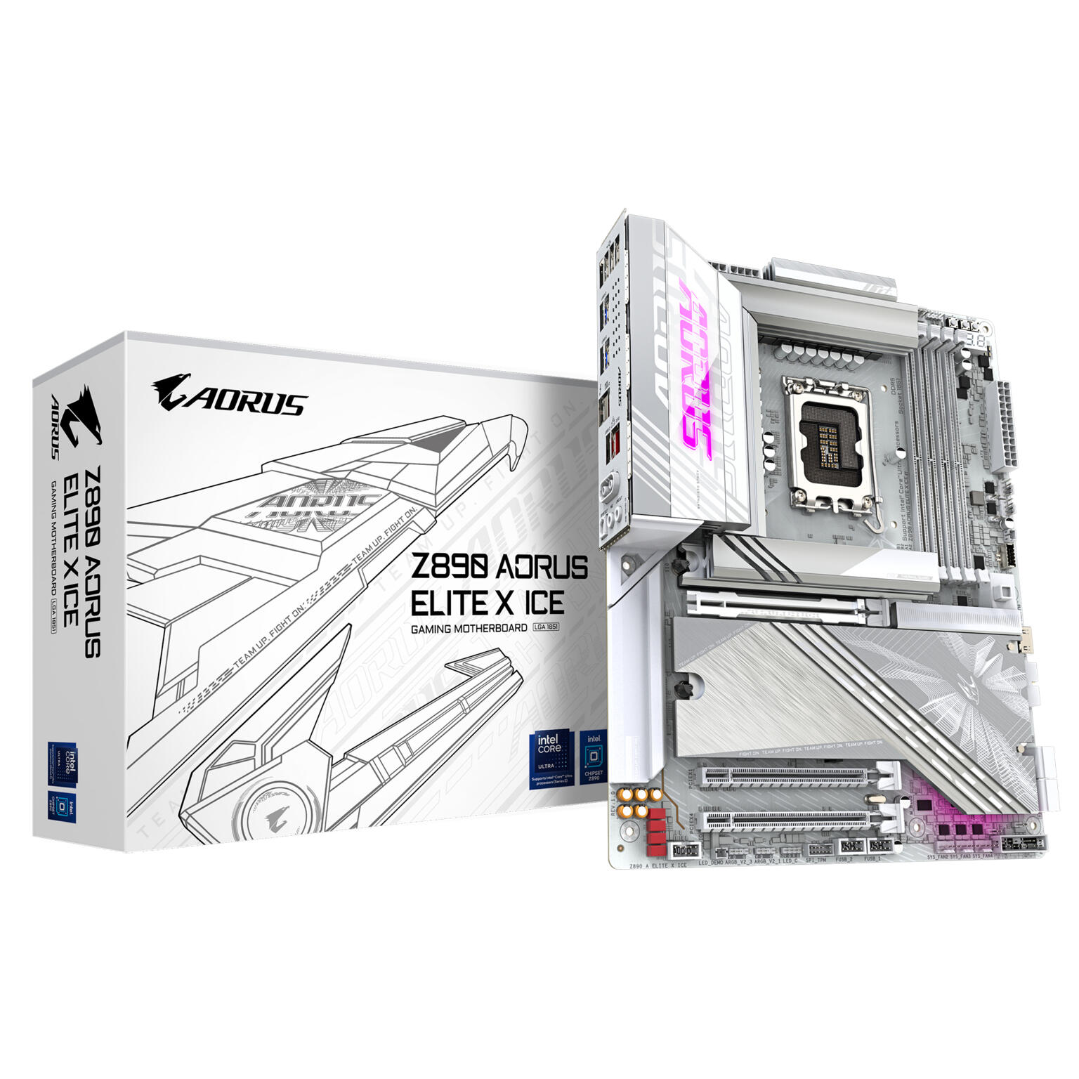 Gigabyte Z890 Aorus Elite X Ice moederbord