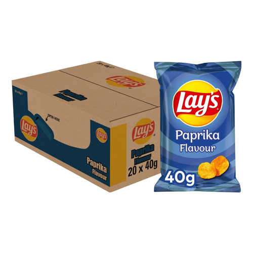 Lay&apos;s - Paprika - 20 Minizakjes