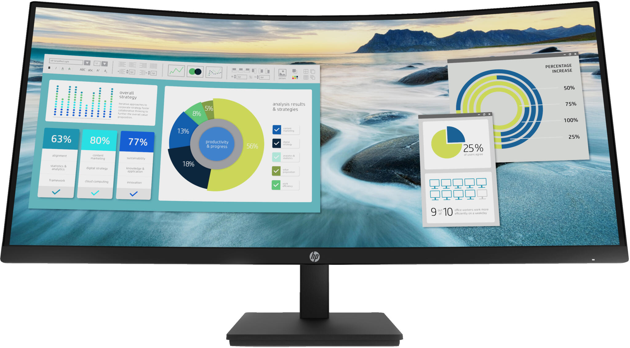 HP P34hc G4 monitor