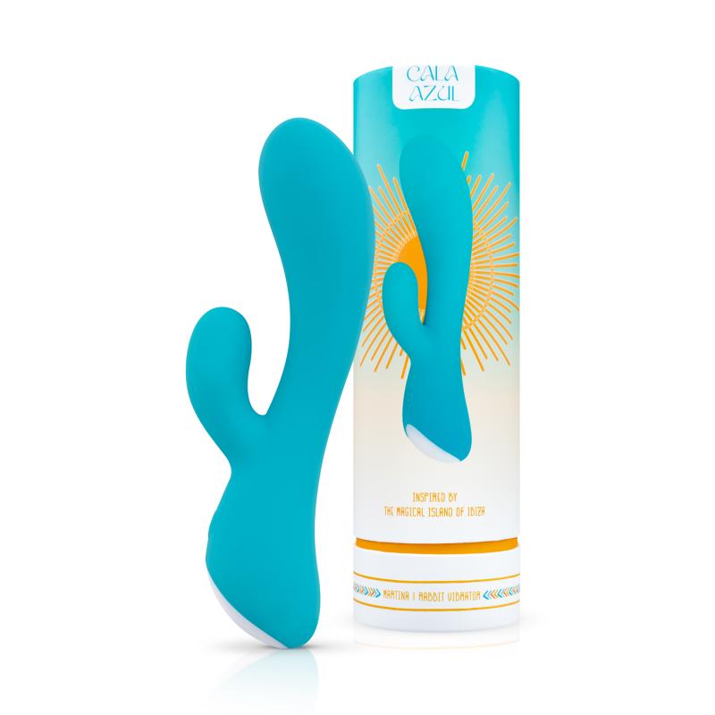 Cala Azul - Martina Rabbit Vibrator - Blauw