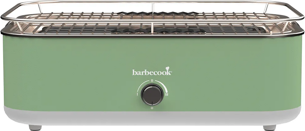 Barbecook Elektrische Tafelgrill E-Carlo Groen | Elektrische Barbecues | 5404035708040