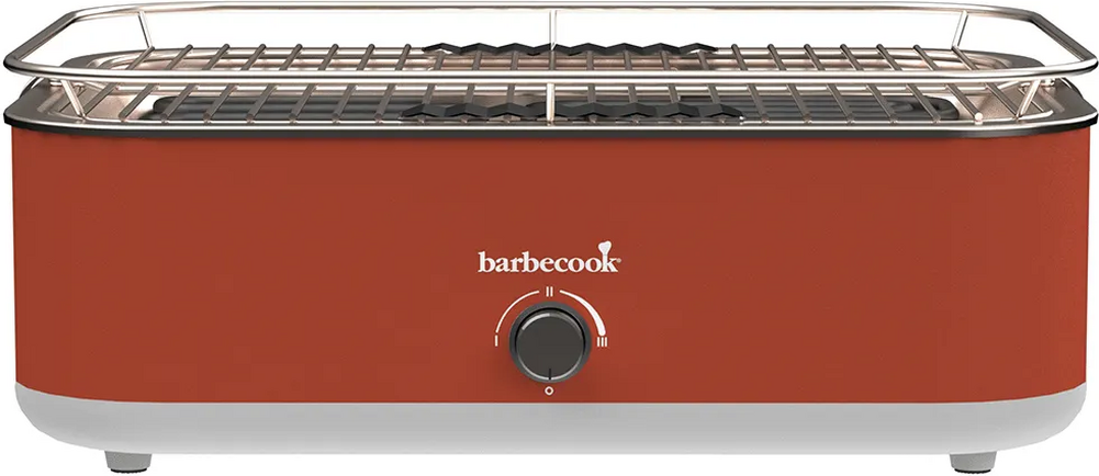 Barbecook Elektrische Tafelgrill E-Carlo Rood | Elektrische Barbecues | 5404035708033