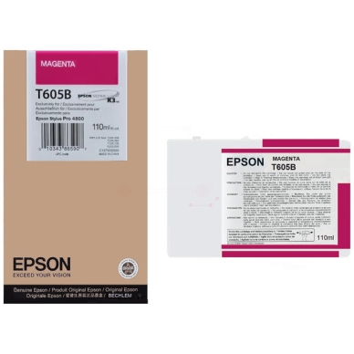 Epson Epson T605 Inktpatroon magenta T605B Replace: N/A