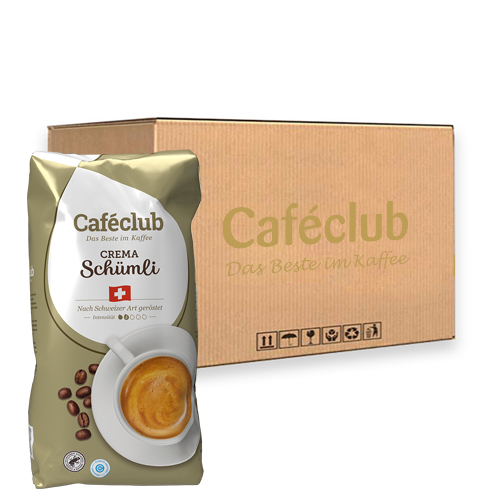 Caféclub - Crema Schümli Bonen - 8x 1kg