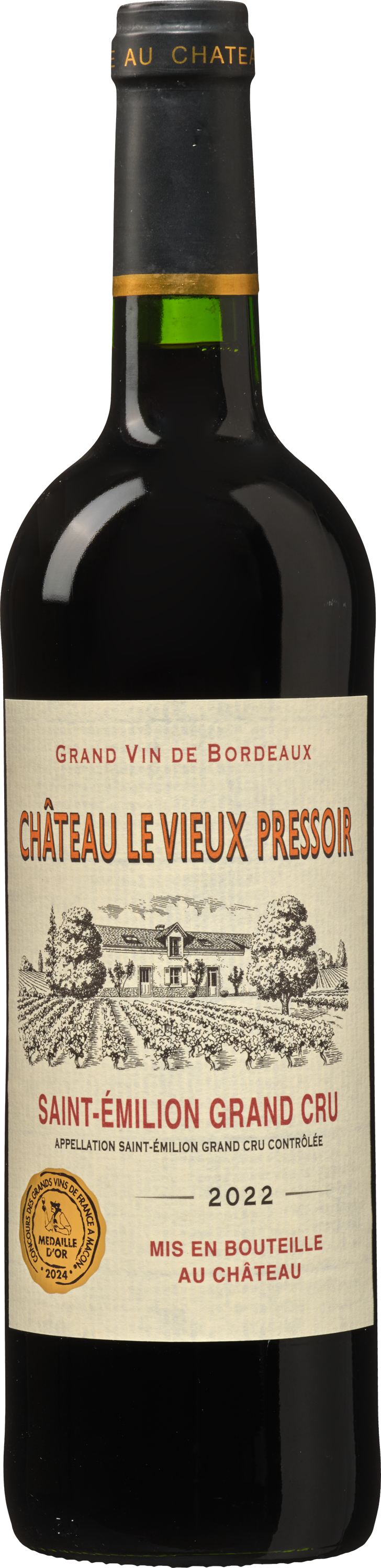 Wijnvoordeel Château le Vieux Pressoir Saint-Émilion Grand Cru - Rood