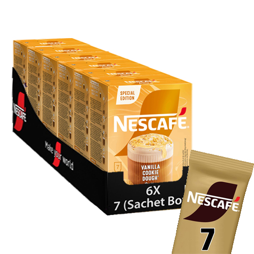 Nescafe Nescafé - Gold Vanilla Cookie Dough Latte - 6x 7 zakjes