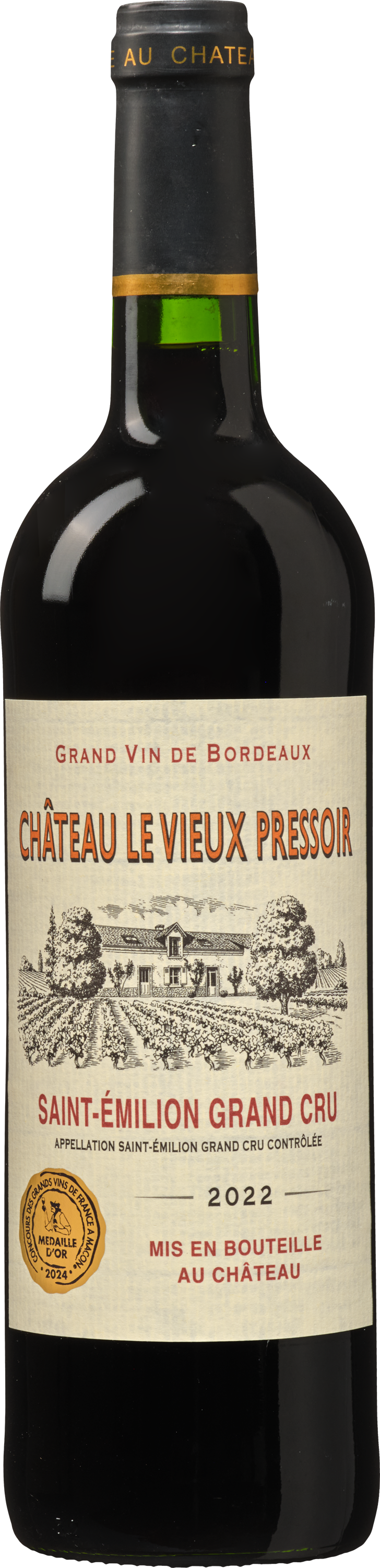 Wijnvoordeel Château le Vieux Pressoir Saint-Émilion Grand Cru - Rood