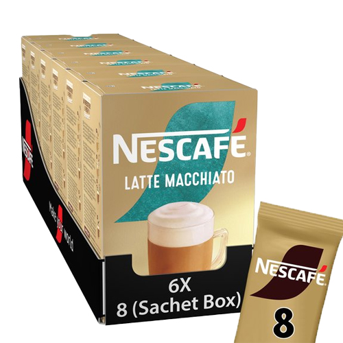 Nescafé - Gold Latte Macchiato - 6x 8 zakjes