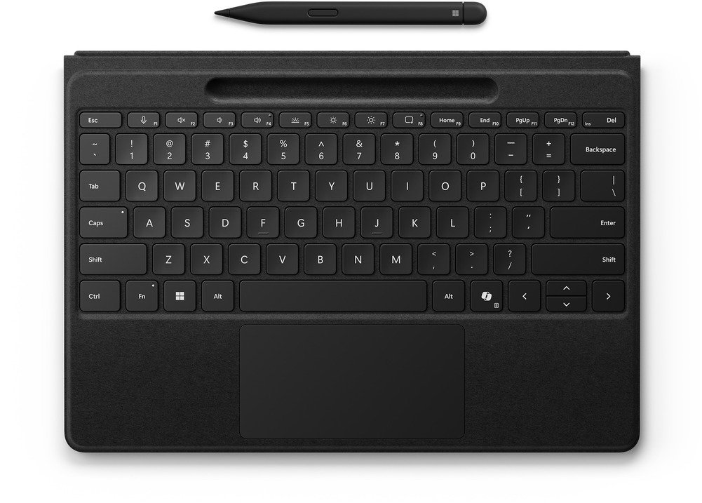 Microsoft Surface Pro Flex Keyboard + Pen Zwart 8YU-00007 | Toetsenborden | 0196388335121