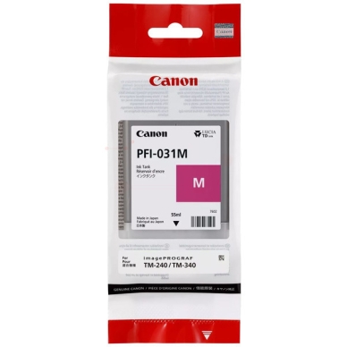 Canon Canon PFI-031 M Inktpatroon Magenta PFI-031M Replace: N/A