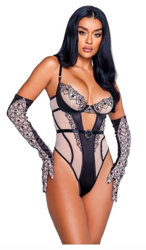 Playboy lingerie - Bunny Kiss Body - Roze