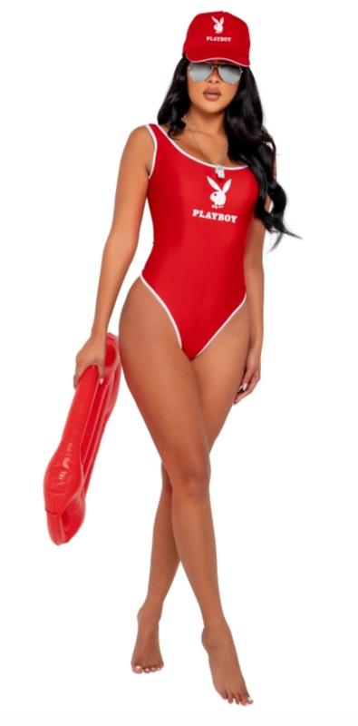 Playboy Lingerie - Playboy Strandpatrouille - Rood