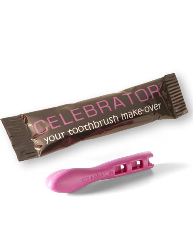 My Celebrator - Tandenborstel Make-Over Tiendelige Partypack - Roze