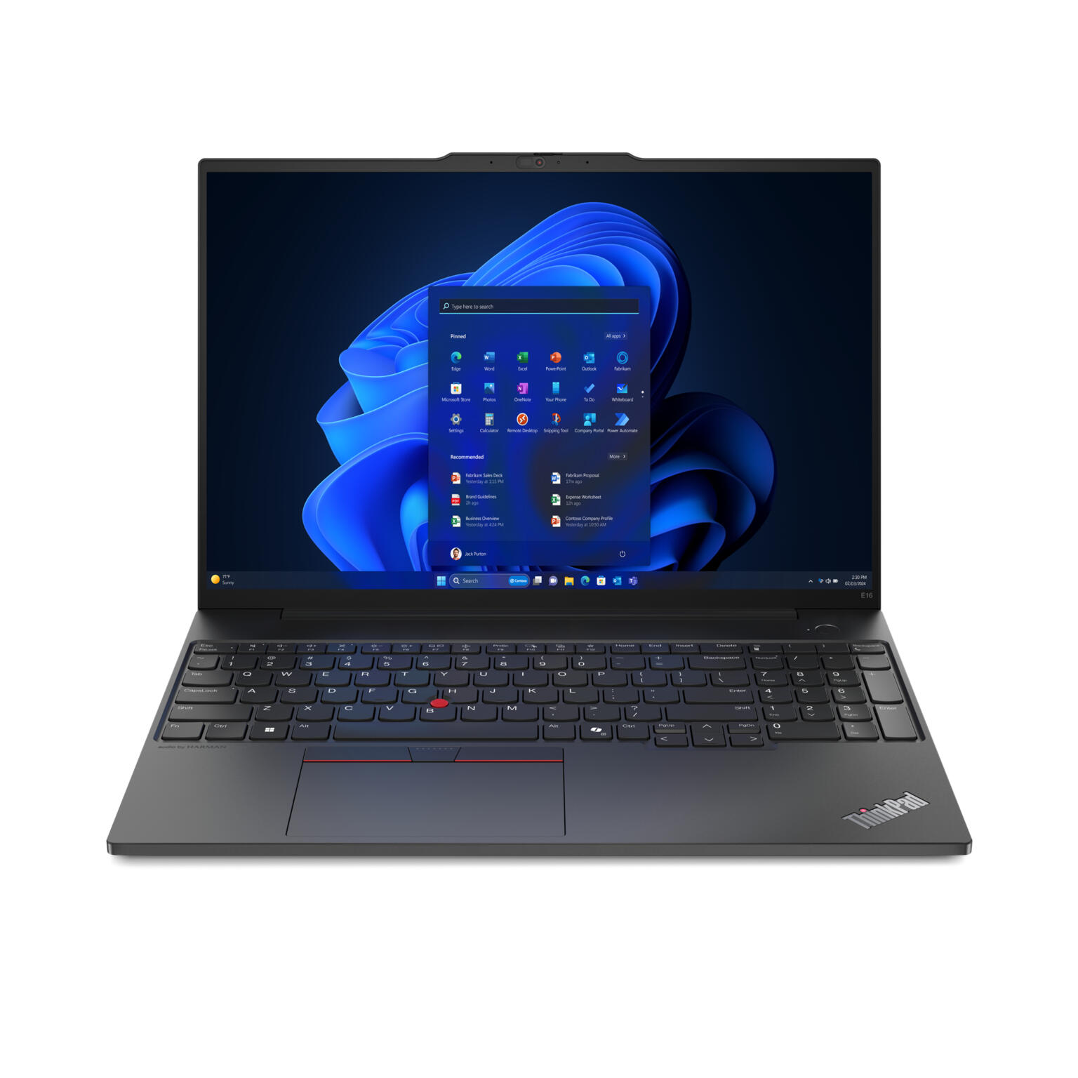 Lenovo ThinkPad E16 G2 u7 512GB laptop