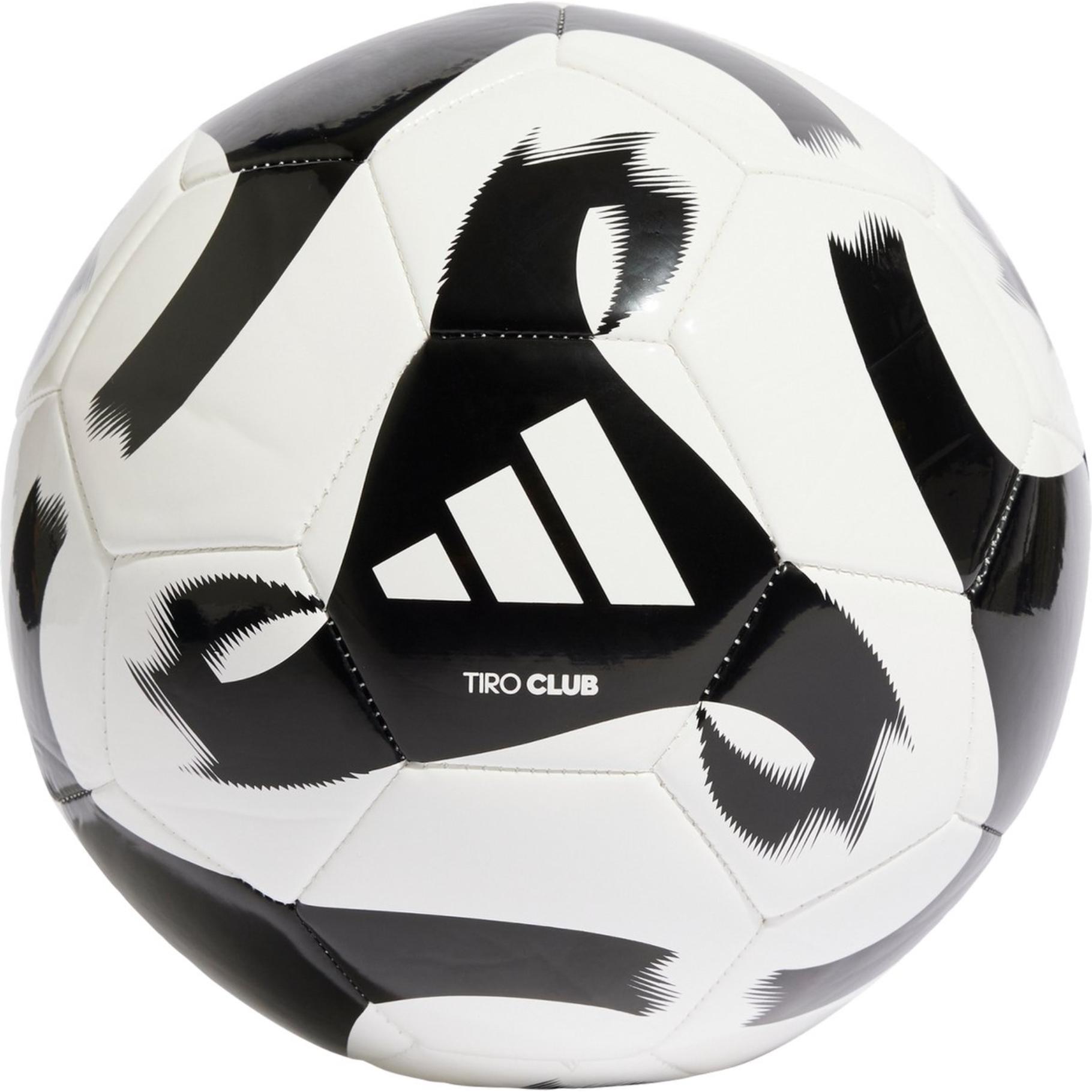 Top1Toys Bal Adidas Tiro Club Maat 5 Wit/Zwart