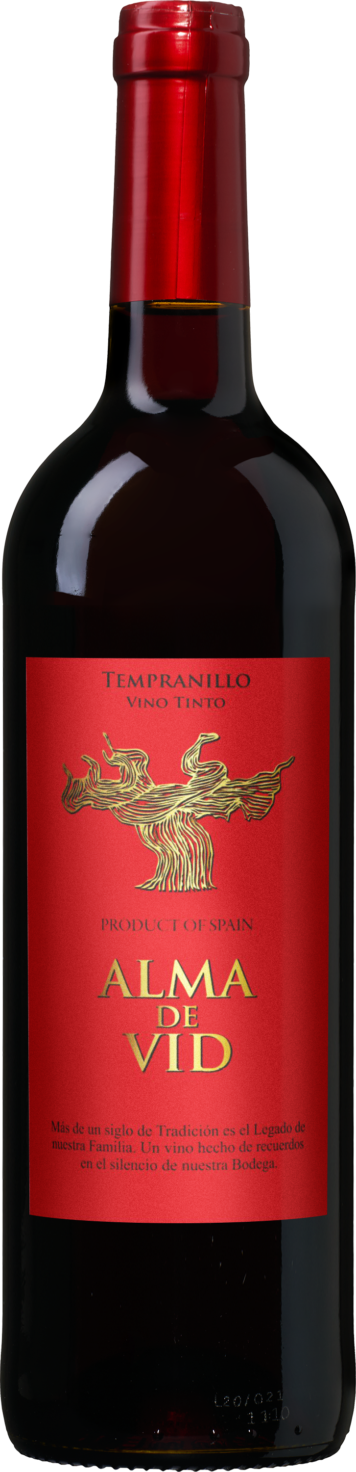 Wijnvoordeel Alma de Vid Tempranillo - Rood