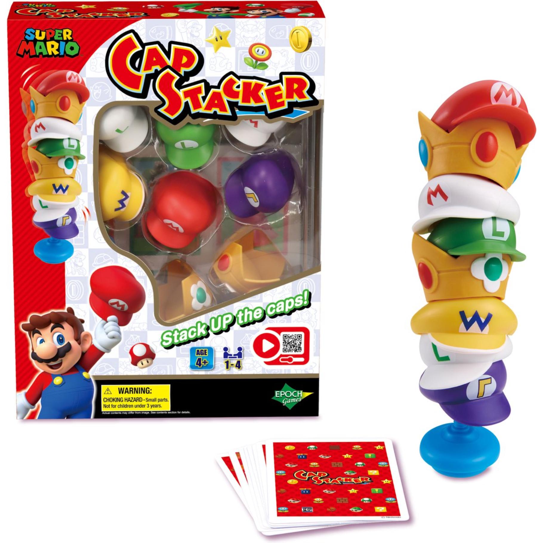 Top1Toys Spel the super mario cap stacker