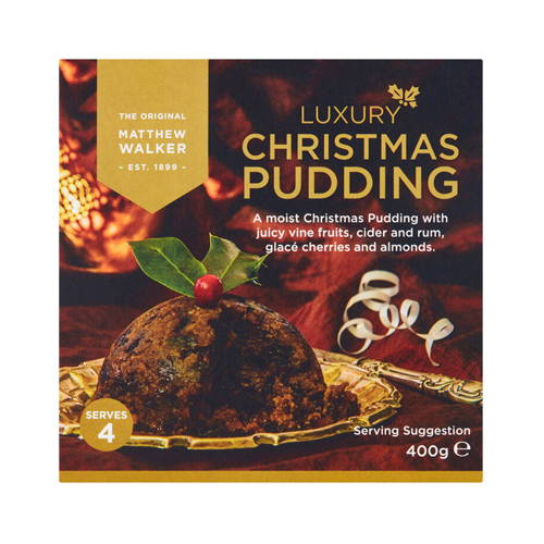 Matthew Walker - Luxury Christmas Pudding - 400g