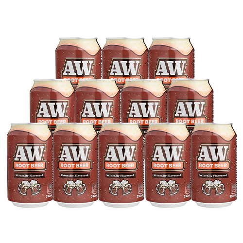 A&W - Root Beer - 12x 330ml