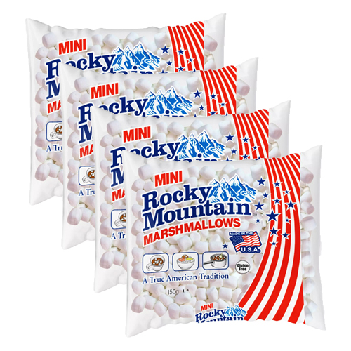 Rocky Mountain - Mini Marshmallows - 4x 150g