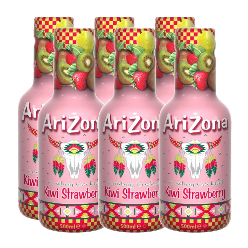 ARIZONA - Kiwi Strawberry - 6x 500ml