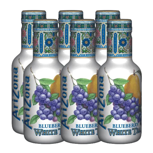 ARIZONA - Blueberry White Tea - 6x 500ml