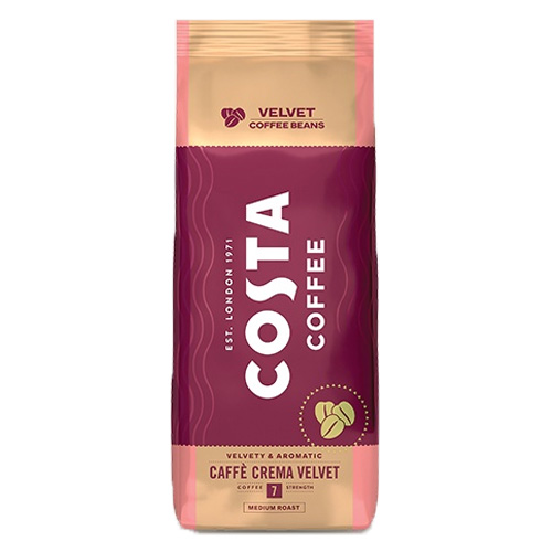 Costa Coffee - Caffè Crema Velvet Medium Roast Bonen - 1kg