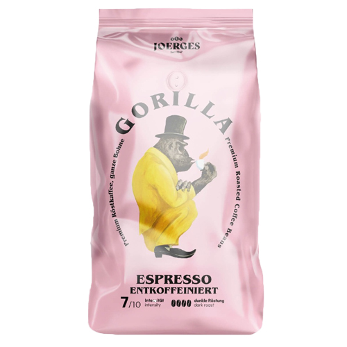 Gorilla - Espresso Decaf Bonen - 1kg