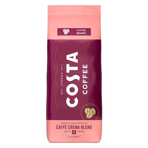 Costa Coffee - Caffè Crema Blend Dark Roast Bonen - 1kg