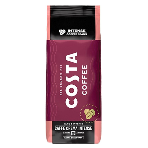 Costa Coffee - Caffè Crema Intensa Extra Dark Roast Bonen - 1kg