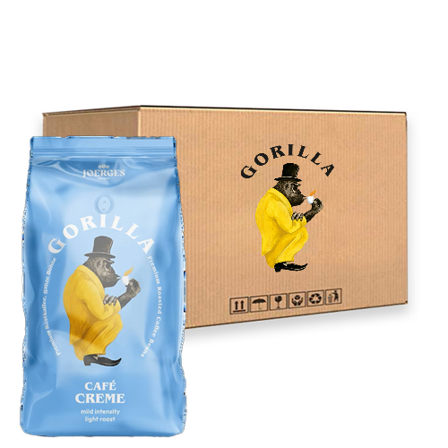 Gorilla - Café Creme Bonen - 12x 1kg