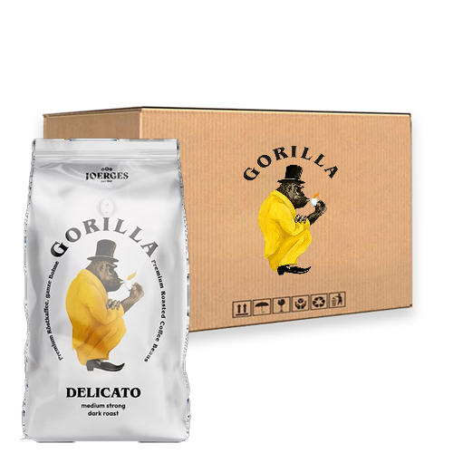 Gorilla - Espresso Delicato Bonen - 12x 1kg