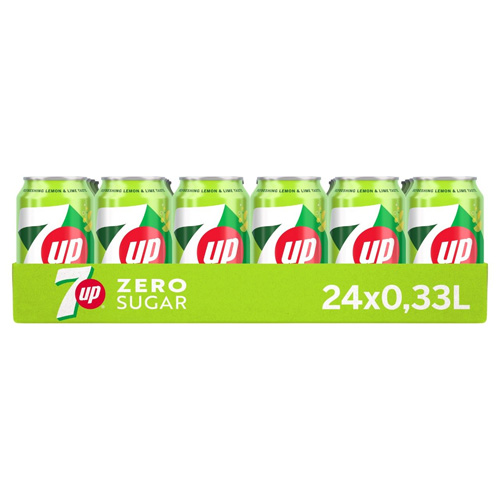 7UP - Zero - 24x 330ml