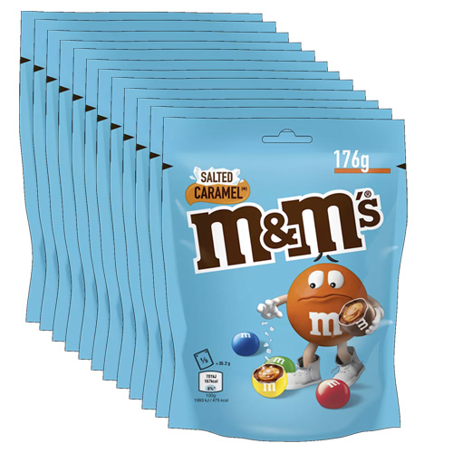 M&M&apos;s - Salted Caramel - 12x 176g