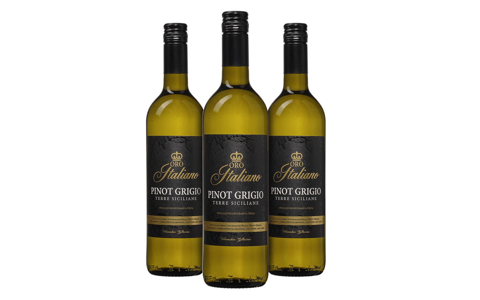 Wijnvoordeel Oro Italiano Pinot Grigio Probeerpakket (3 flessen)