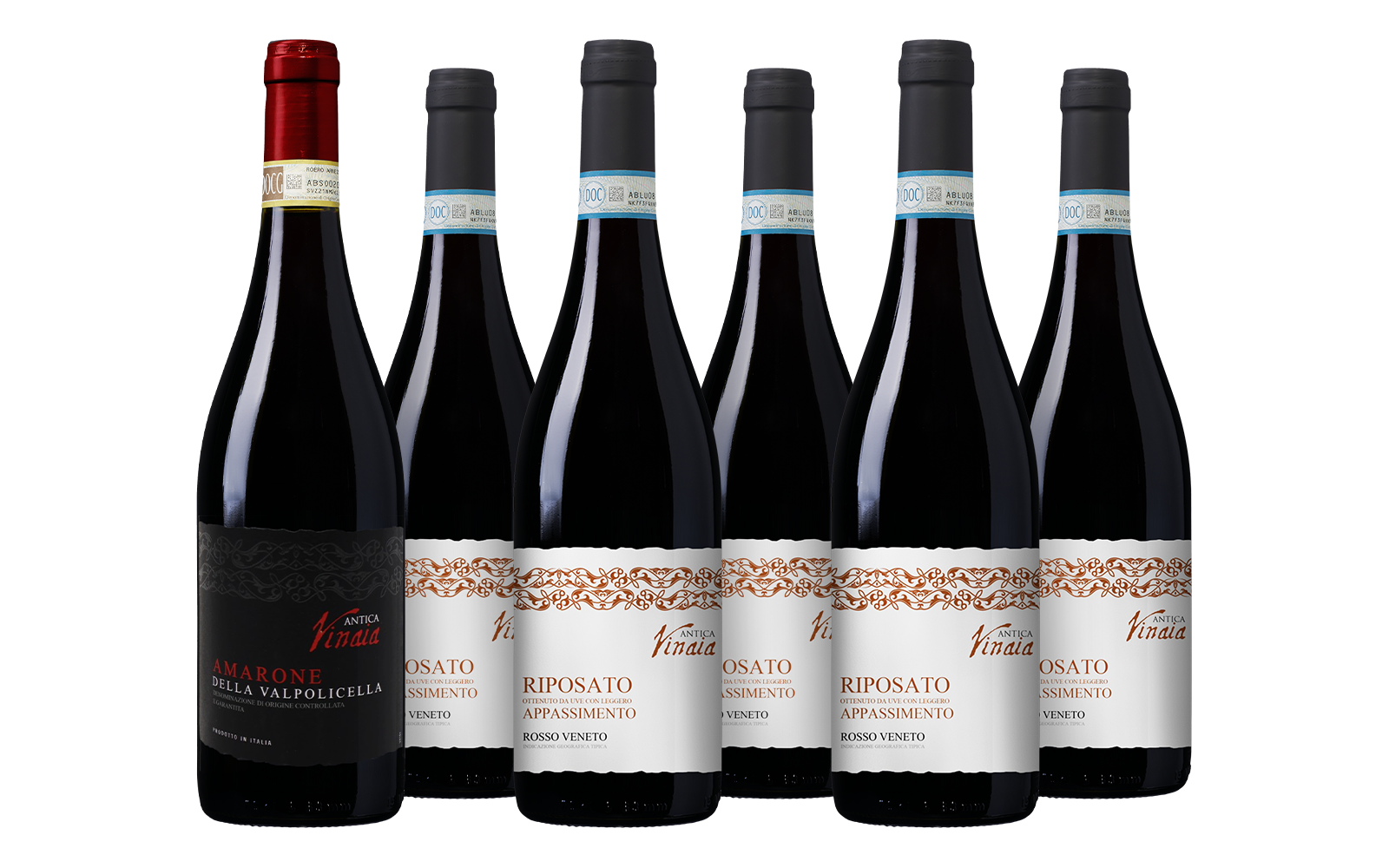 Wijnvoordeel Antica Vinaia Pakket (1x Amarone & 5x Rosso Veneto) - Rood