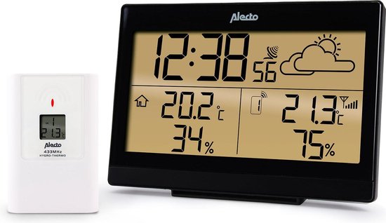 Alecto WS-2300 - Zwart