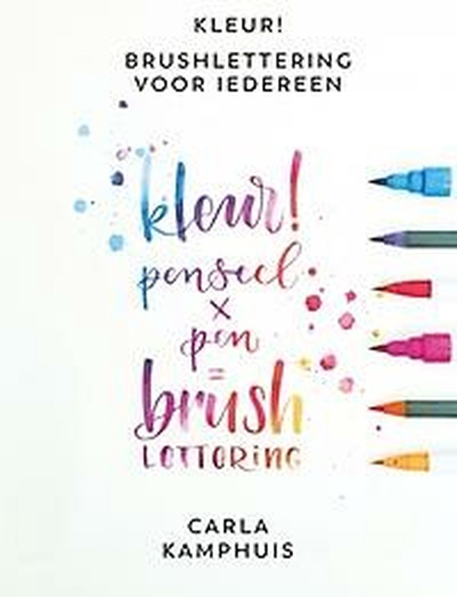 Kleur! Brushlettering voor iedereen