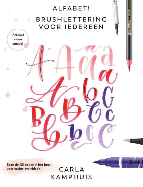 Kosmos Uitgevers Alfabet! Brushlettering voor iedereen