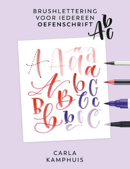 Brushlettering voor iedereen - Oefenschrift ABC