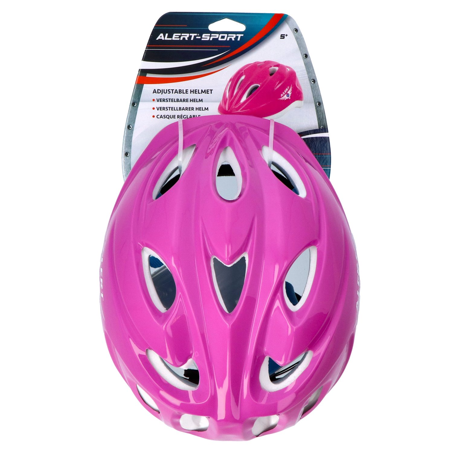 Alert Sport Skate Helm Verstelbaar - Roze