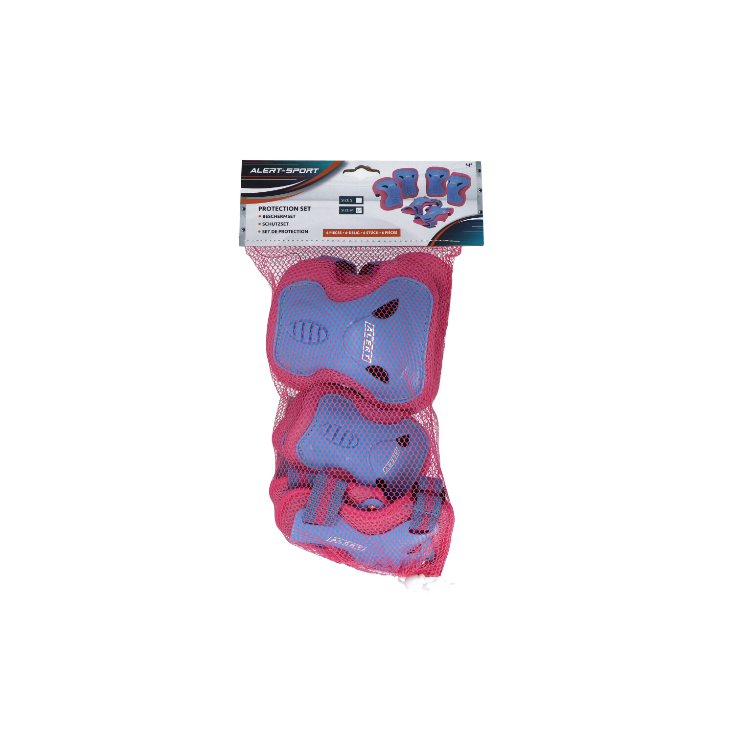 Alert Sport Skate Beschermset Kinderen 3 Delig (Maat M) - Roze