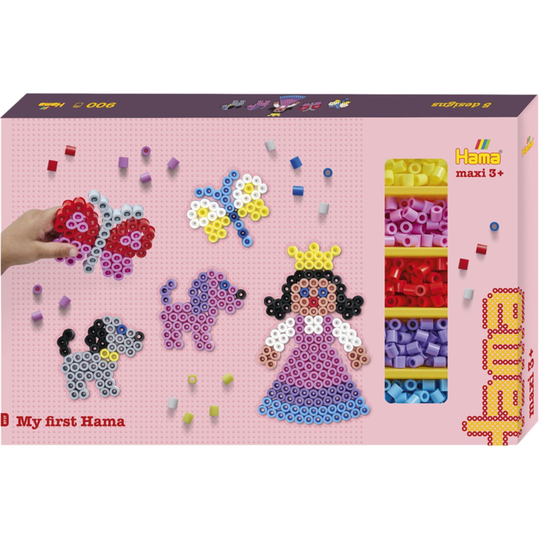 Hama maxi strijkkralen My First gift box 900 delig