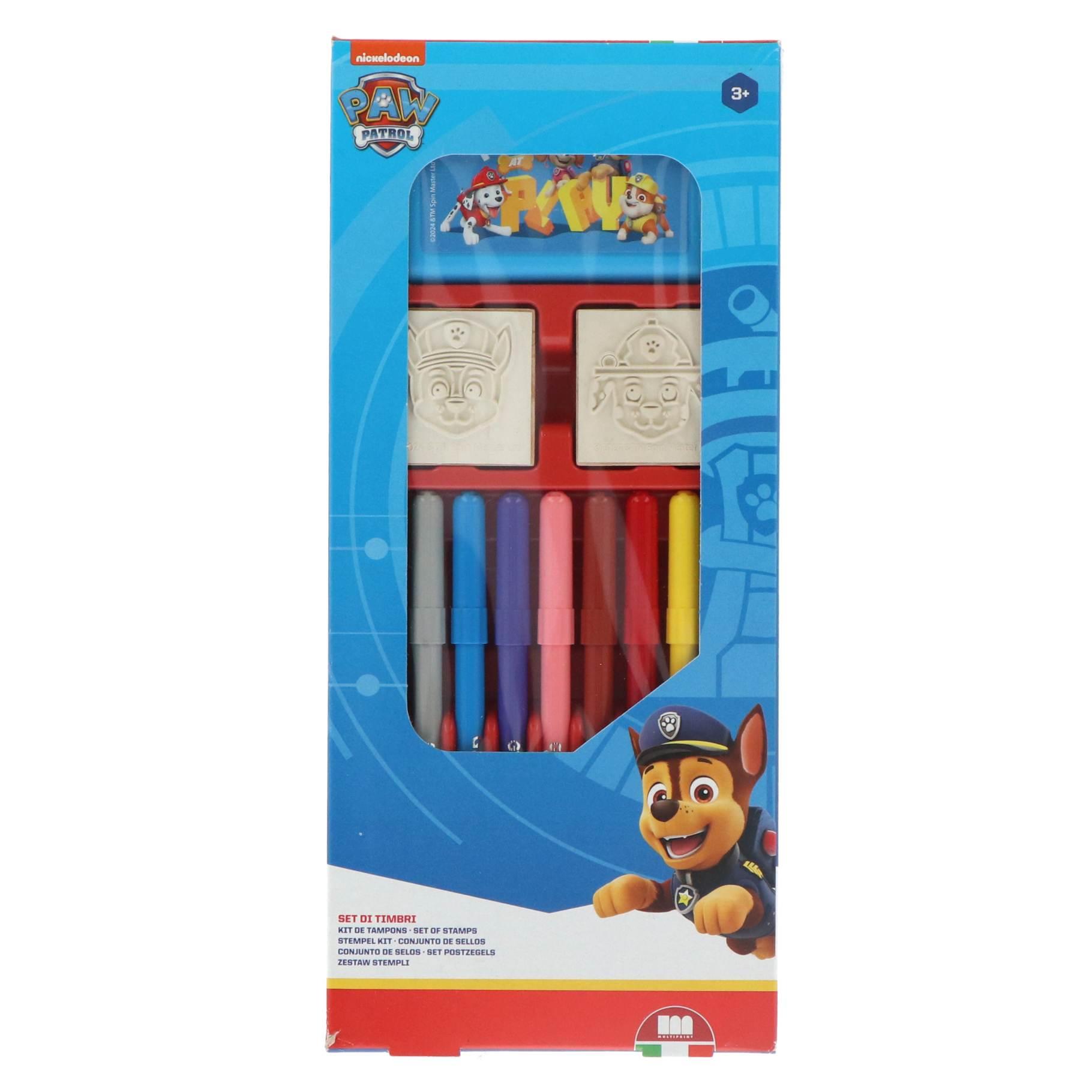 Paw Patrol Kleuren stempel set 13-delig